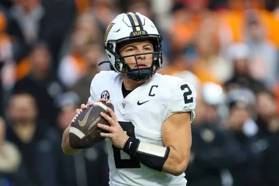 Diego Pavia playing quarterback for Vanderbilt